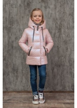 Happy Family демисезонная розовая куртка для девочки Мирабель
